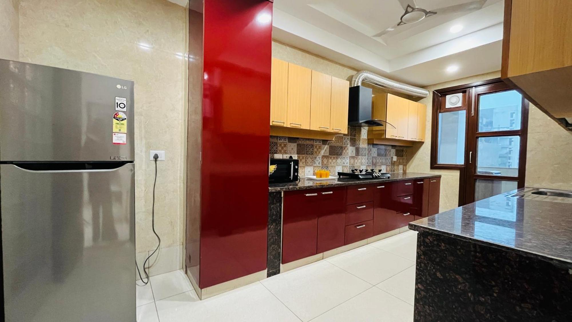 גורגאון Olive Service Apartments - Golf Course Road מראה חיצוני תמונה