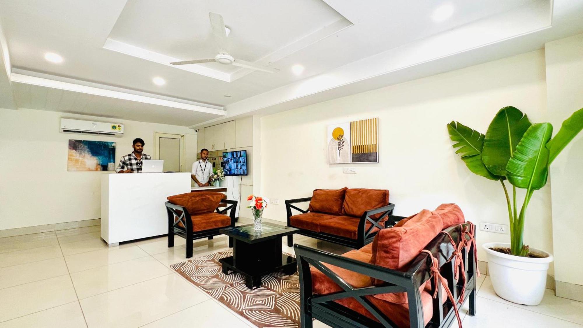 גורגאון Olive Service Apartments - Golf Course Road מראה חיצוני תמונה